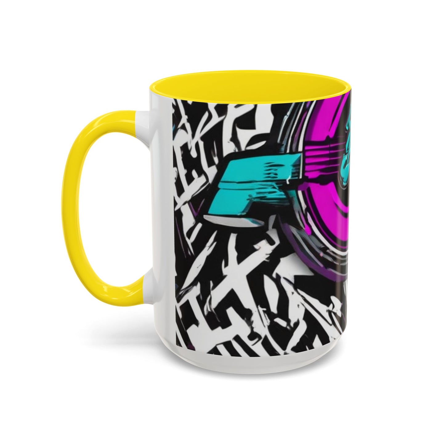 boostlete-boost-mode-type-again-badge-monoline-0293 — Accent Mug 11oz/15oz