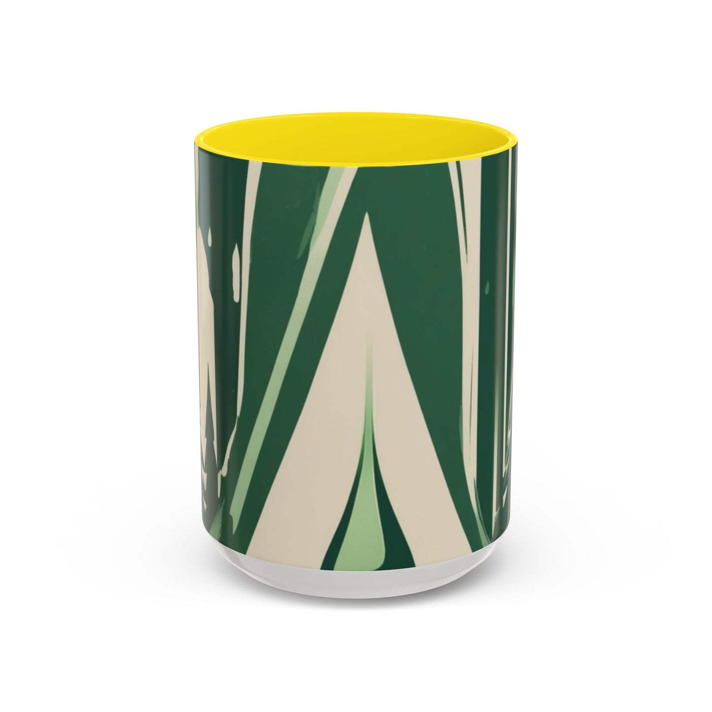 boostlete-quiet-power-icon-water-glitch-retro-0186 — Accent Mug 11oz/15oz