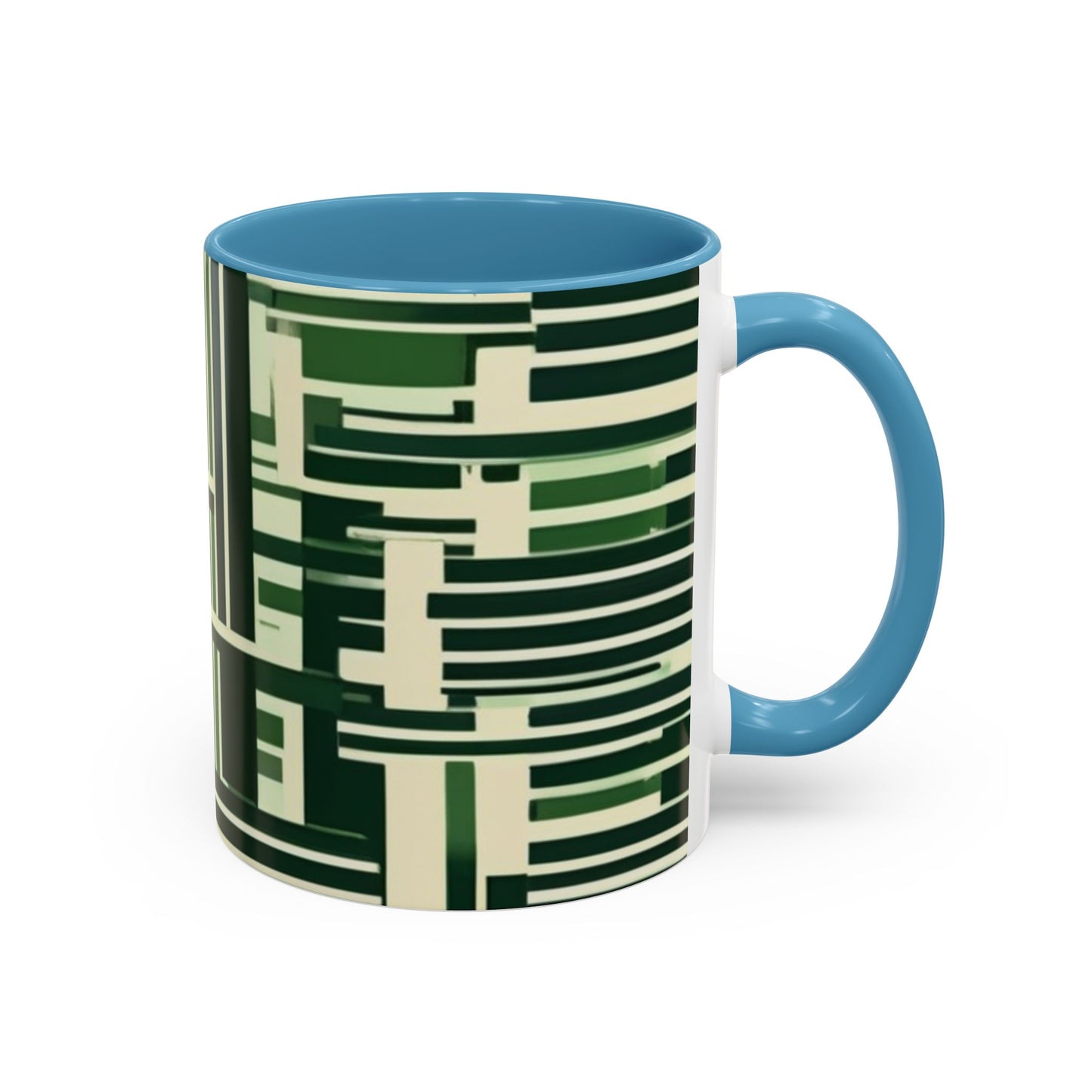 boostlete-rise-grind-pattern-barcode-bold-0123 — Accent Mug 11oz/15oz