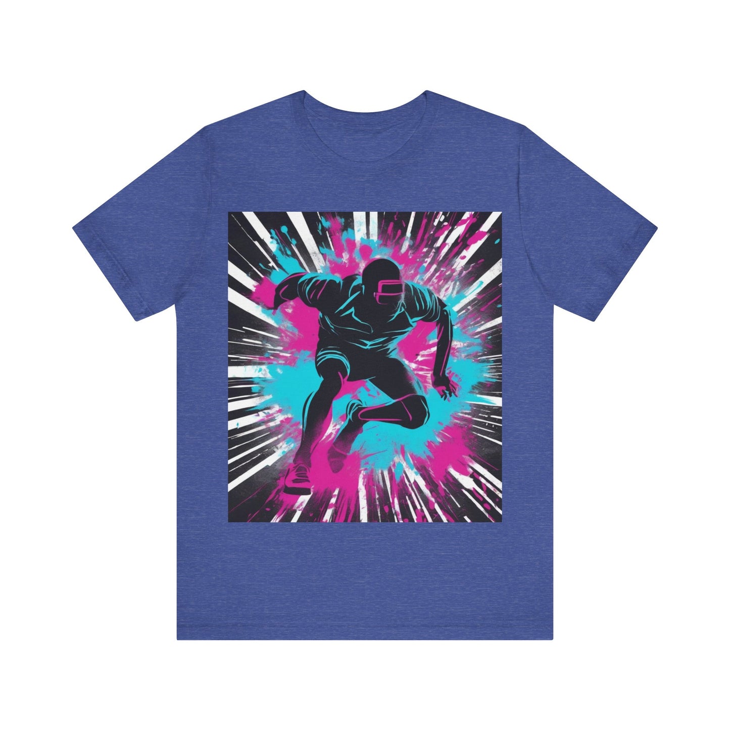 boostlete-recovery-progress-scene-sprinter-chalk-bold-0220 — Unisex Jersey Short Sleeve (B+C 3001)