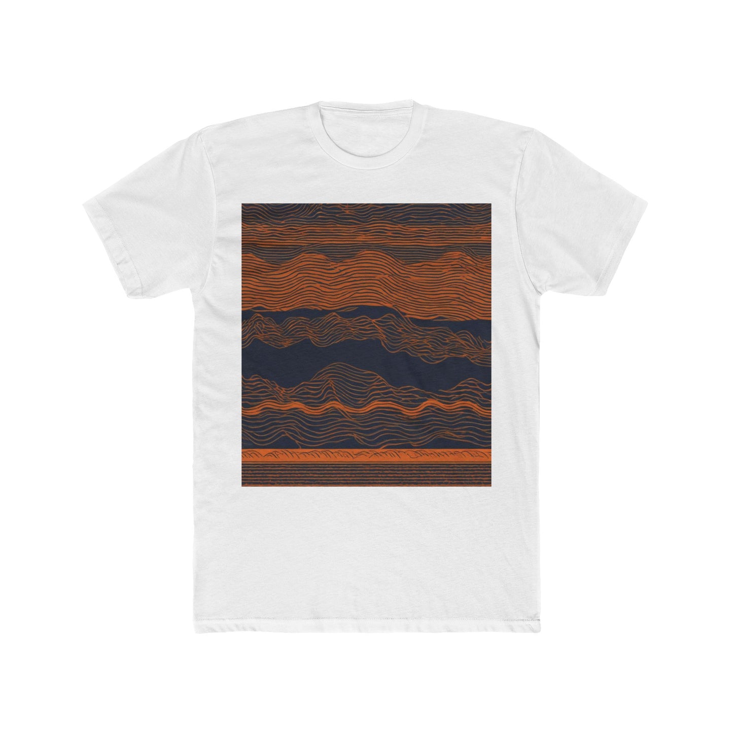 boostlete-field-day-pattern-audio-athletic-0107 — Unisex Cotton Crew Tee (NL 3600)