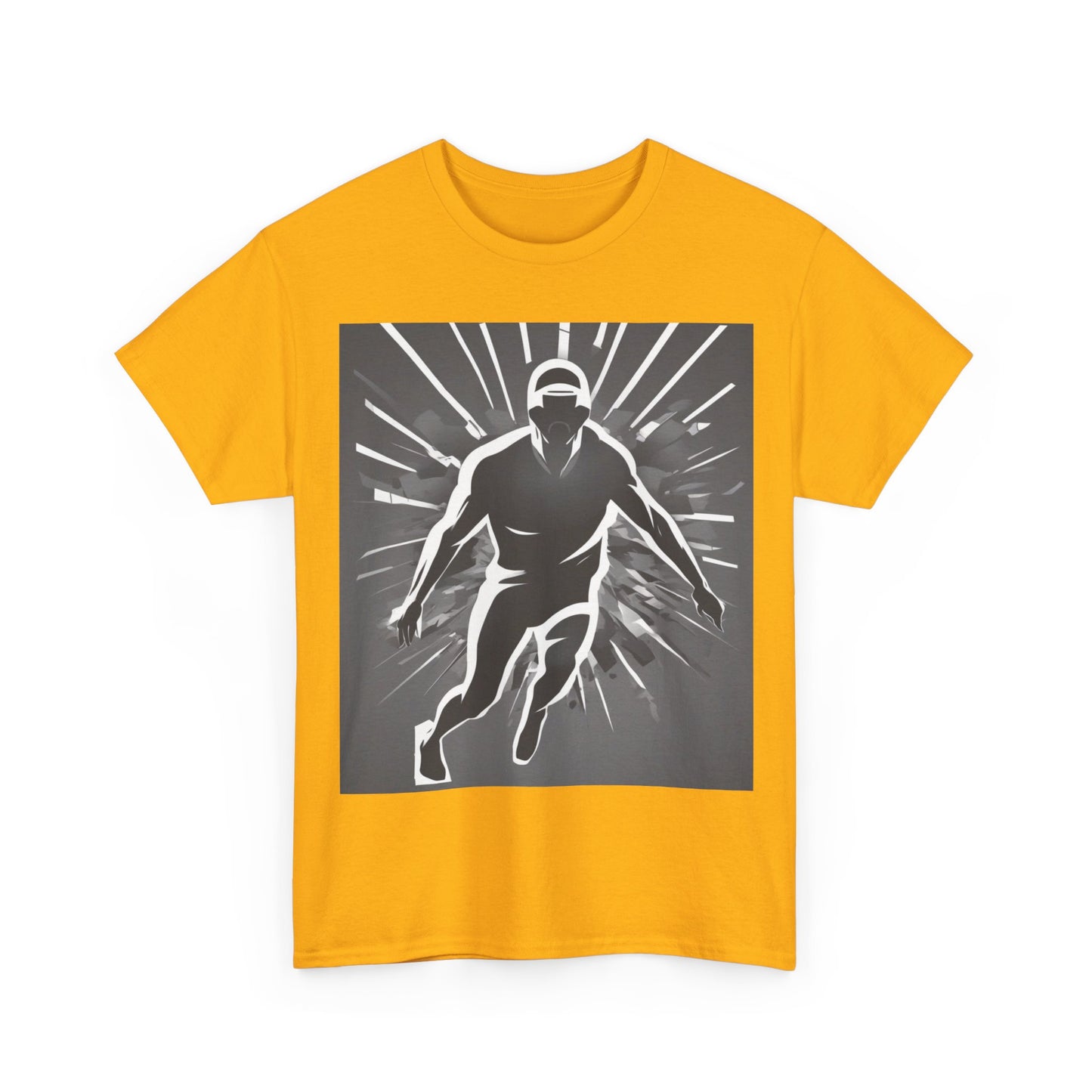 boostlete-iron-intent-scene-sprinter-soft-athletic-0108 — Unisex Heavy Cotton Tee (Gildan 5000)