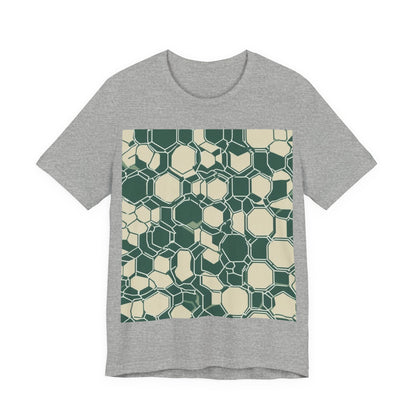 boostlete-iron-intent-pattern-hex-blueprint-0271 — Unisex Jersey Short Sleeve (B+C 3001)