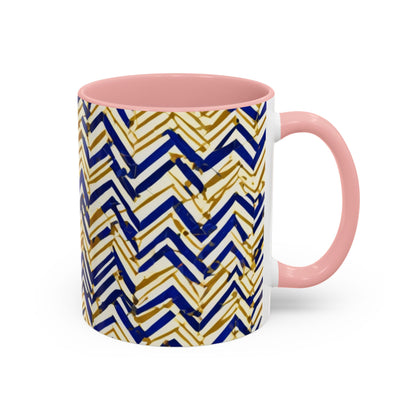 boostlete-boost-mode-pattern-ekg-line-art-0091 — Accent Mug 11oz/15oz