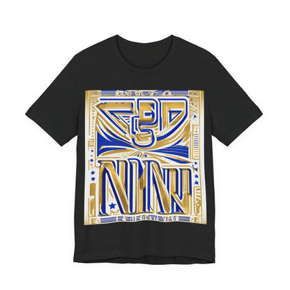 boostlete-boost-mode-type-earned-not-given-outline-over-solid-line-art-0005 — Unisex Jersey Short Sleeve (B+C 3001)