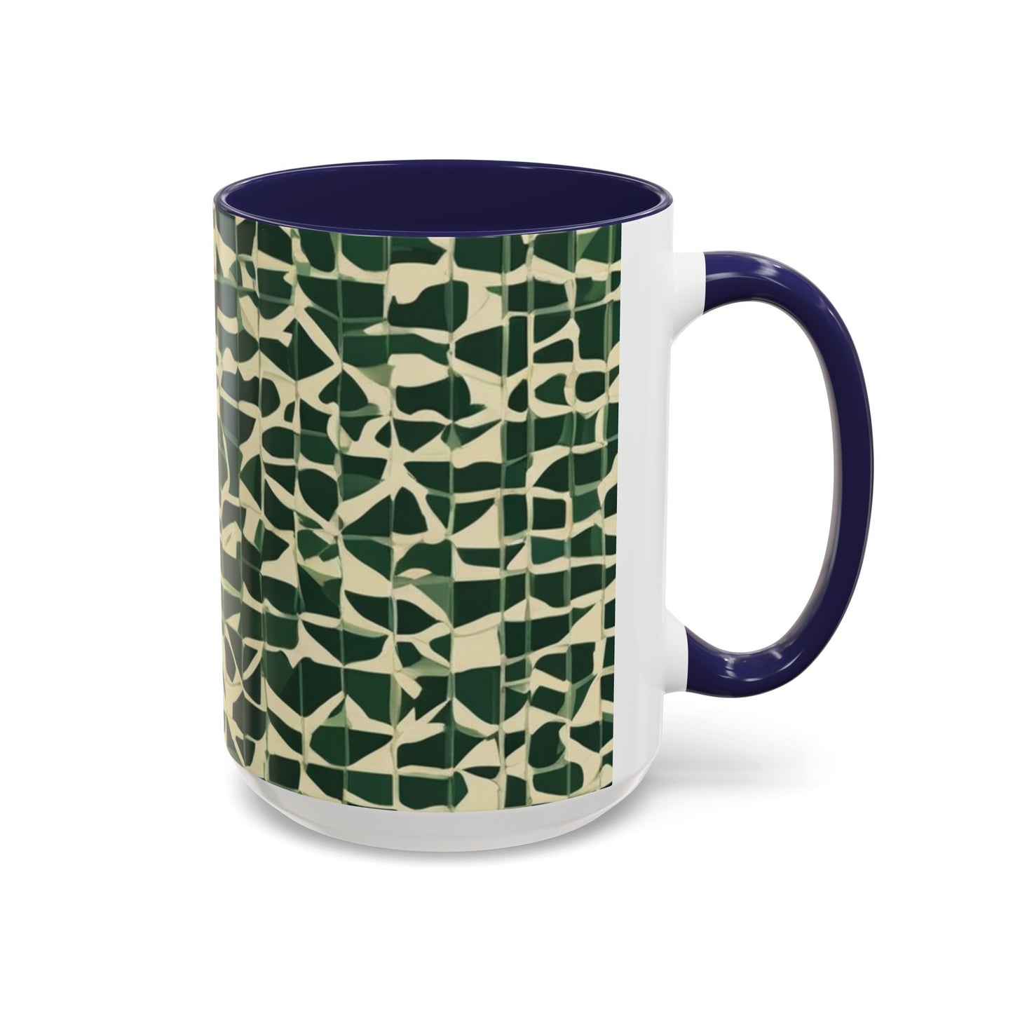 boostlete-iron-intent-pattern-plate-number-isometric-0099 — Accent Mug 11oz/15oz