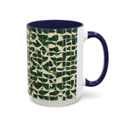 boostlete-iron-intent-pattern-plate-number-isometric-0099 — Accent Mug 11oz/15oz