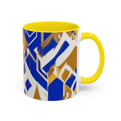 boostlete-field-day-icon-flame-glitch-geometric-0090 (1) — Accent Mug 11oz/15oz