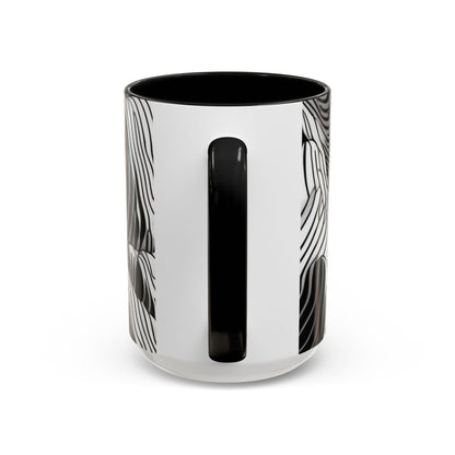 boostlete-field-day-pattern-topographic-isometric-0211 — Accent Mug 11oz/15oz