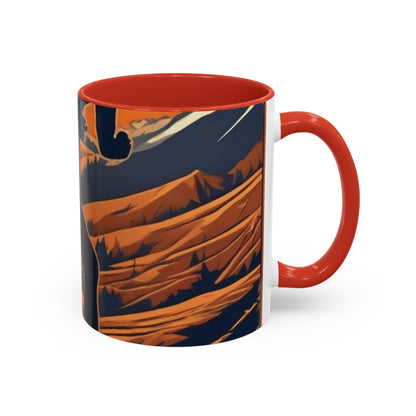 boostlete-iron-intent-scene-trail-3d-retro-0764 — Accent Mug 11/15oz
