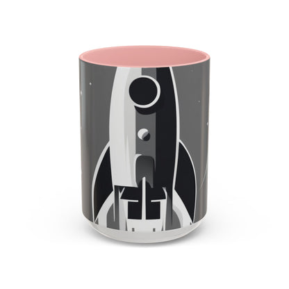 boostlete-field-day-icon-rocket-soft-monoline-1718 — Accent Mug 11/15oz