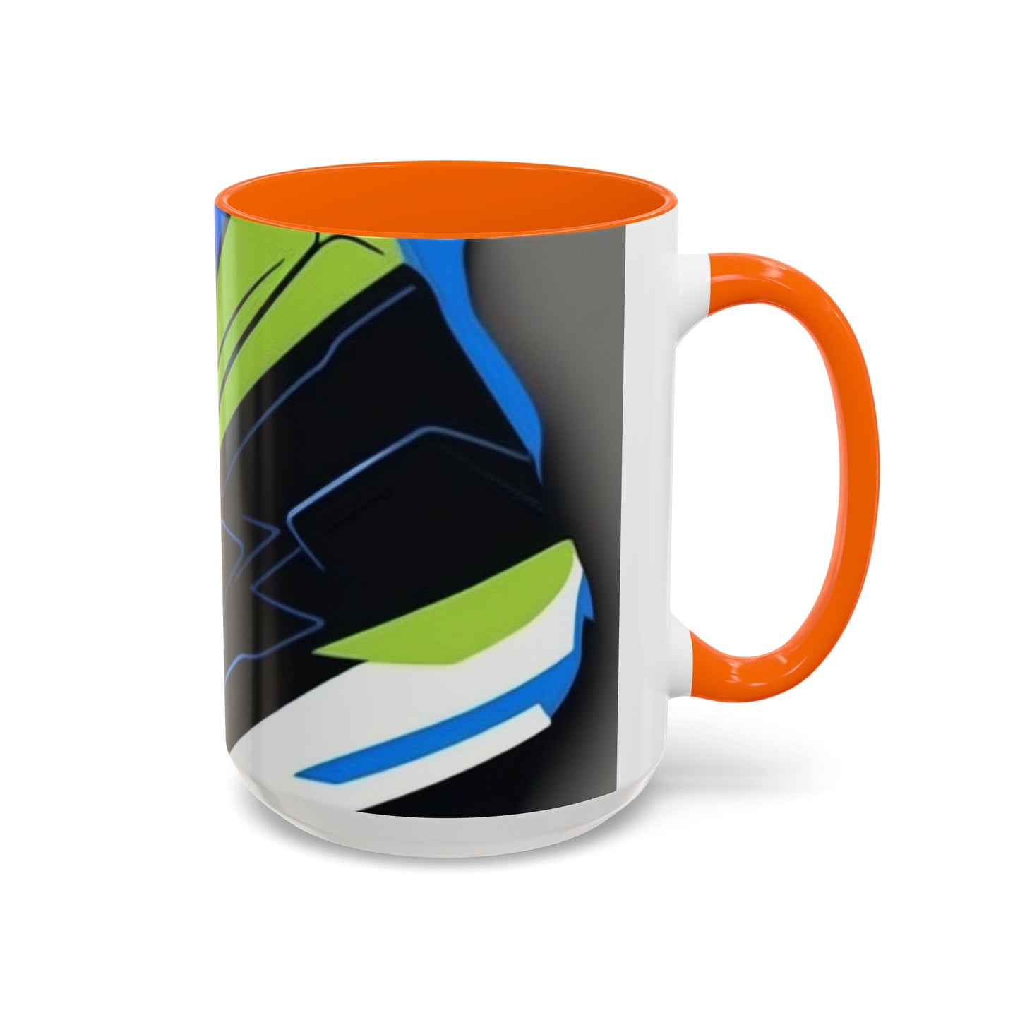 boostlete-quiet-power-icon-sneaker-duotone-paper-0066 — Accent Mug 11oz/15oz