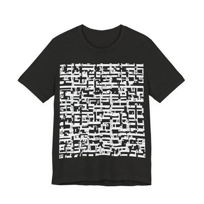 boostlete-iron-intent-pattern-plate-number-badge-0171 — Unisex Jersey Short Sleeve (B+C 3001)