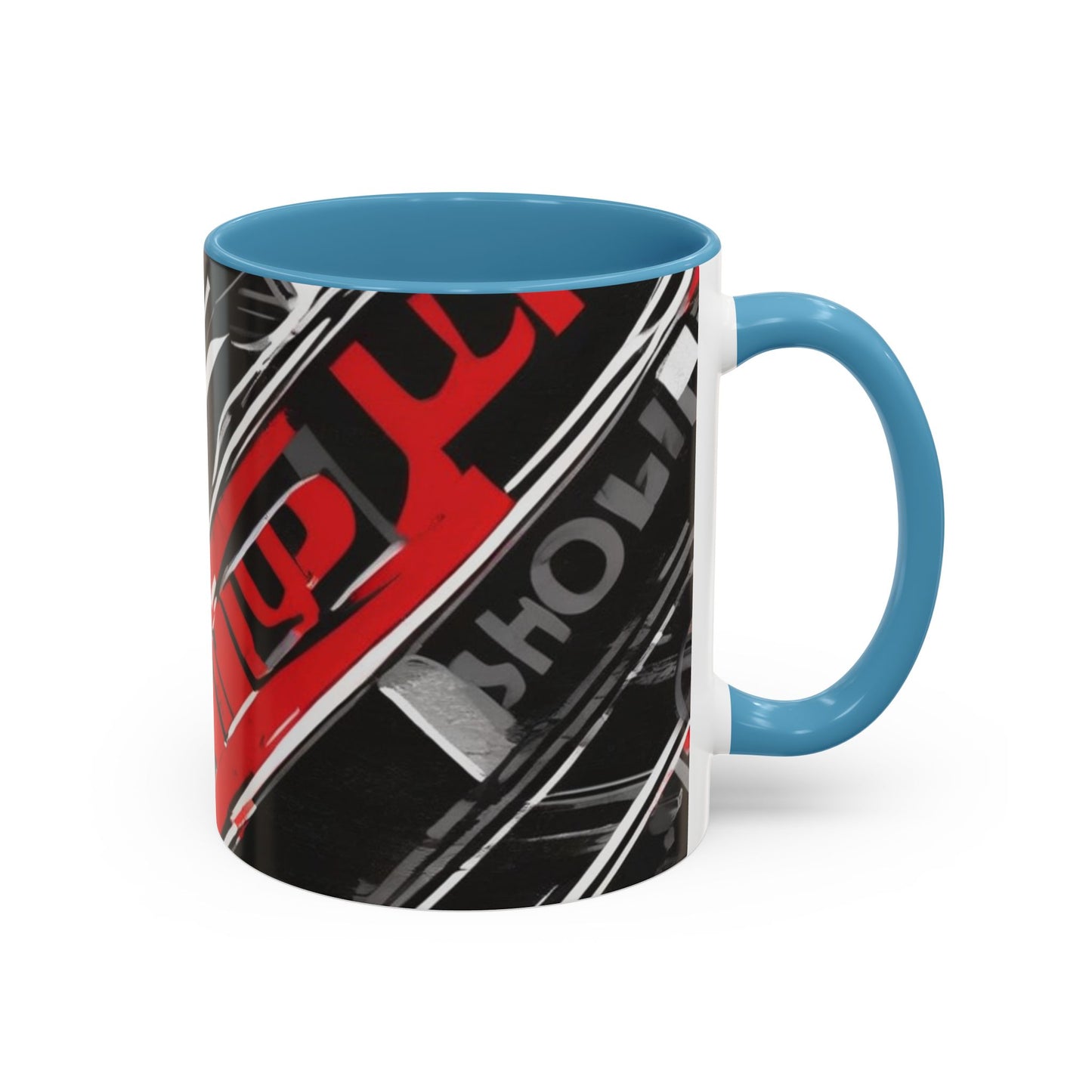 boostlete-recovery-progress-type-show-up-diagonal-paper-0109 — Accent Mug 11oz/15oz