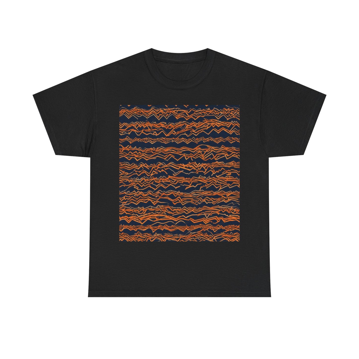 boostlete-field-day-pattern-ekg-bold-0135 — Unisex Heavy Cotton Tee (Gildan 5000)