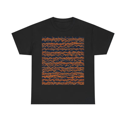 boostlete-field-day-pattern-ekg-bold-0135 — Unisex Heavy Cotton Tee (Gildan 5000)