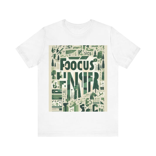 boostlete-boost-mode-type-focus-finish-banner-modern-0113 — Unisex Jersey Short Sleeve (B+C 3001)