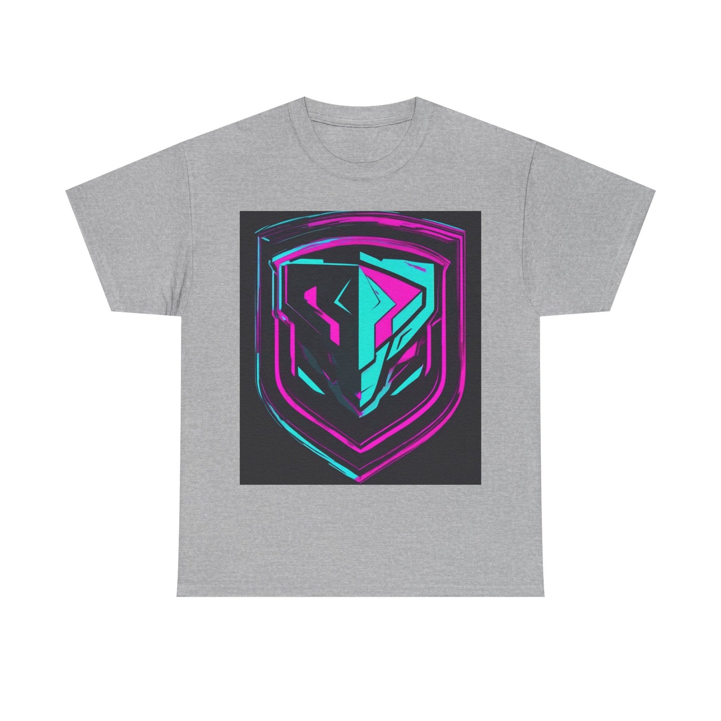 boostlete-pr-season-icon-shield-speed-industrial-0270 — Unisex Heavy Cotton Tee (Gildan 5000)