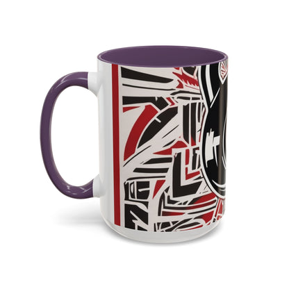 boostlete-recovery-progress-icon-kettlebell-outline-industrial-0366 — Accent Mug 11oz/15oz