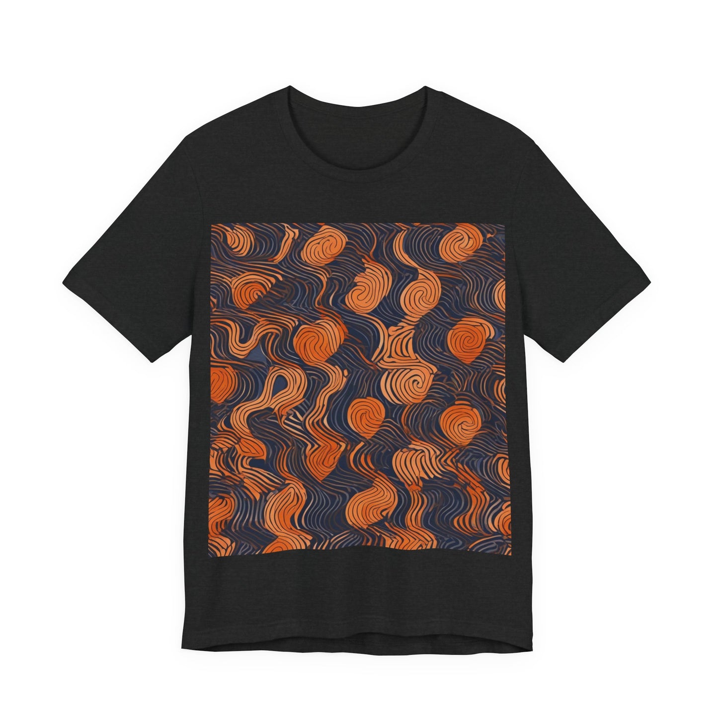 boostlete-iron-intent-pattern-topographic-engraved-0019 — Unisex Jersey Short Sleeve (B+C 3001)