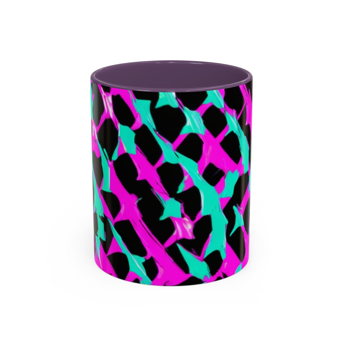 boostlete-rise-grind-pattern-sprint-badge-0011 — Accent Mug 11oz/15oz