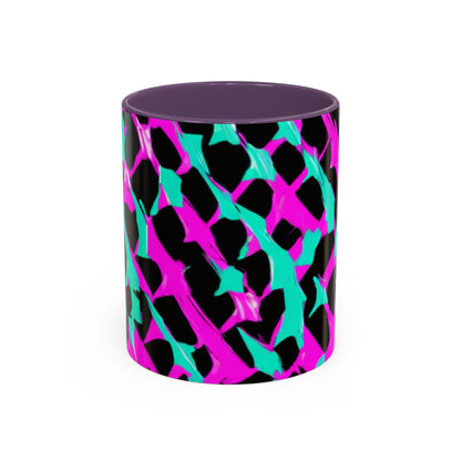 boostlete-rise-grind-pattern-sprint-badge-0011 — Accent Mug 11oz/15oz