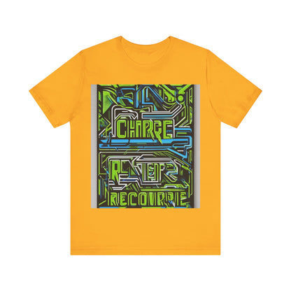 boostlete-pr-season-type-charge-train-recover-outline-over-solid-geometric-0129 — Unisex Jersey Short Sleeve (B+C 3001)