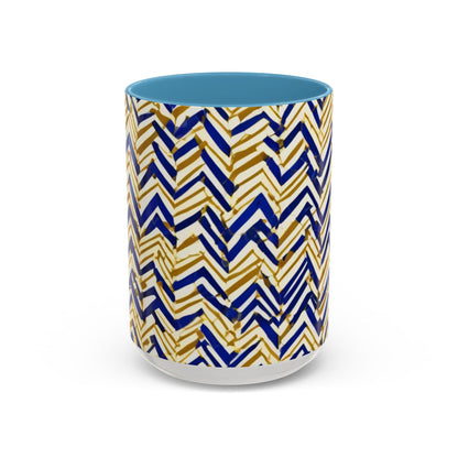 boostlete-boost-mode-pattern-ekg-line-art-0091 — Accent Mug 11oz/15oz