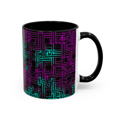 boostlete-boost-mode-pattern-plate-number-monoline-0079 — Accent Mug 11oz/15oz