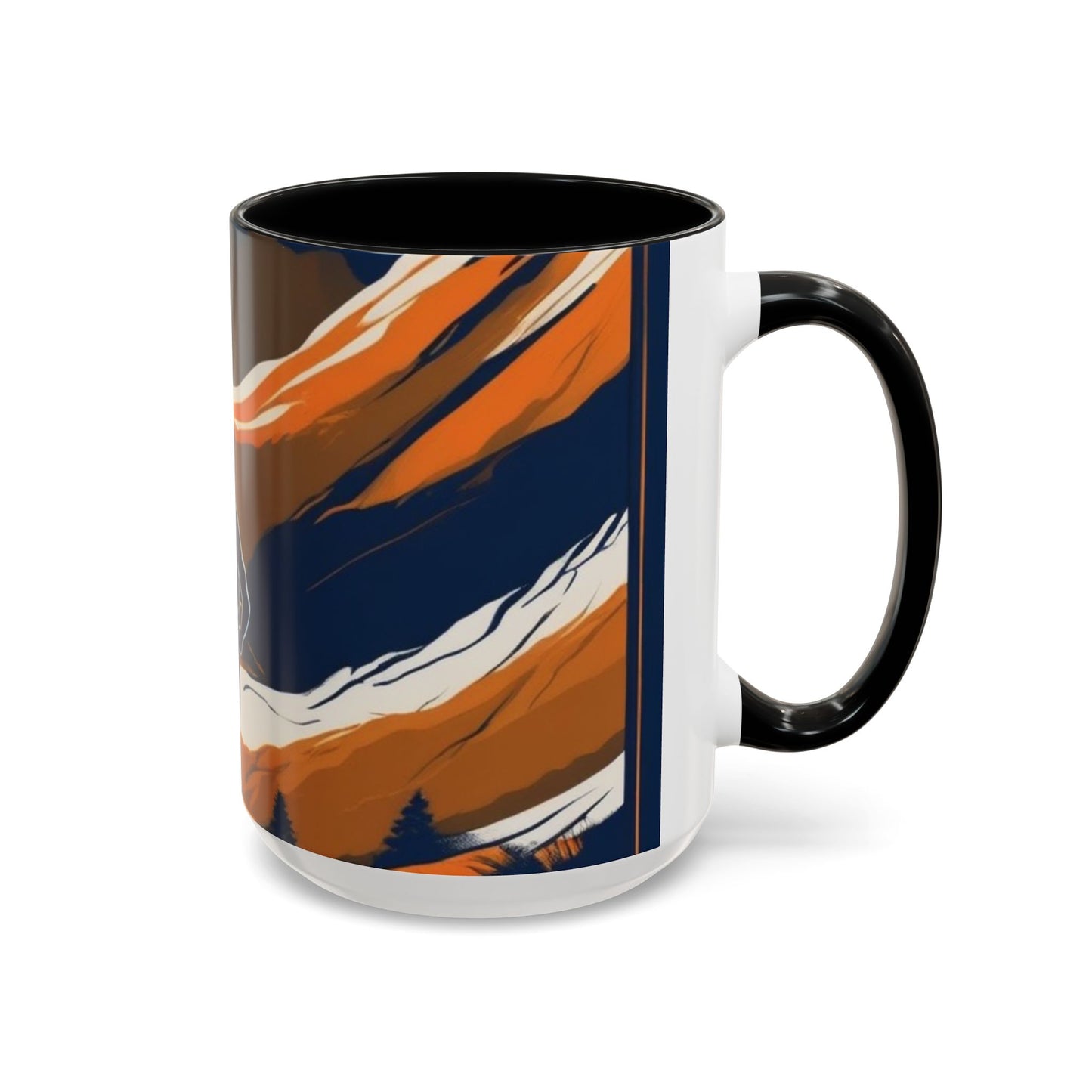 boostlete-quiet-power-scene-trail-duotone-modern-0120 — Accent Mug 11oz/15oz