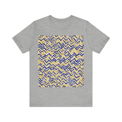 boostlete-boost-mode-pattern-ekg-line-art-0091 — Unisex Jersey Short Sleeve (B+C 3001)