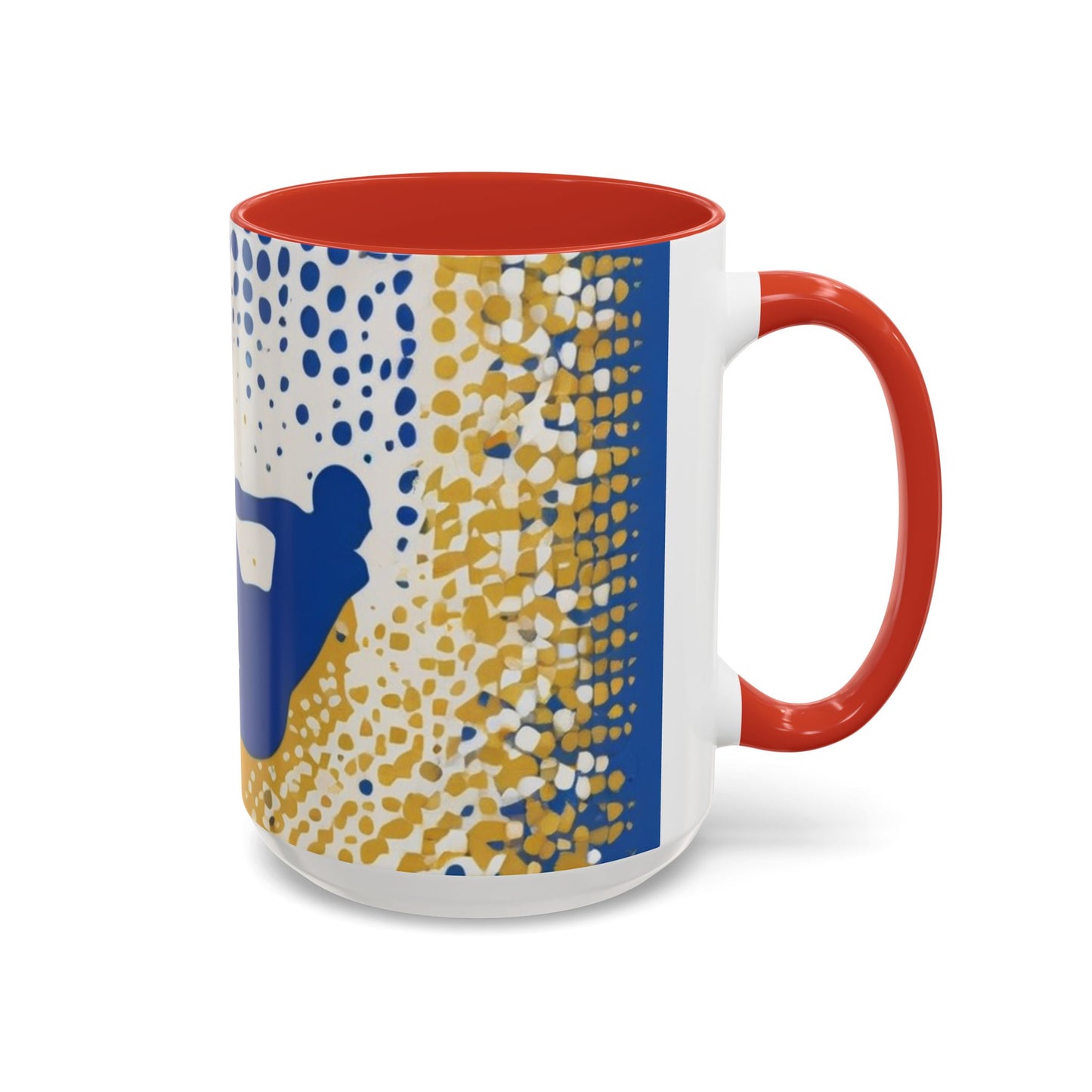 boostlete-field-day-icon-swimmer-halftone-paper-0246 — Accent Mug 11oz/15oz