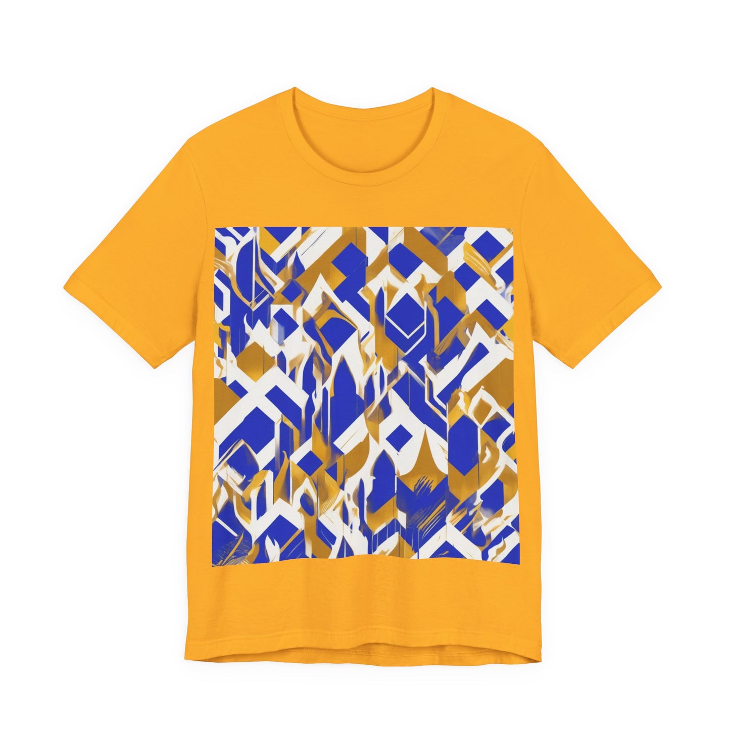 boostlete-field-day-icon-flame-glitch-geometric-0090 — Unisex Jersey Short Sleeve (B+C 3001)