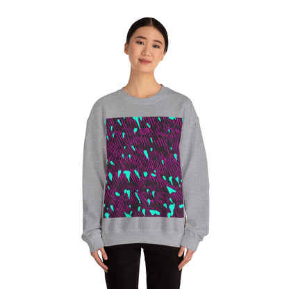 boostlete-am-crew-pattern-dotted-vector-0027 — Unisex Heavy Blend Crewneck Sweatshirt (Gildan)
