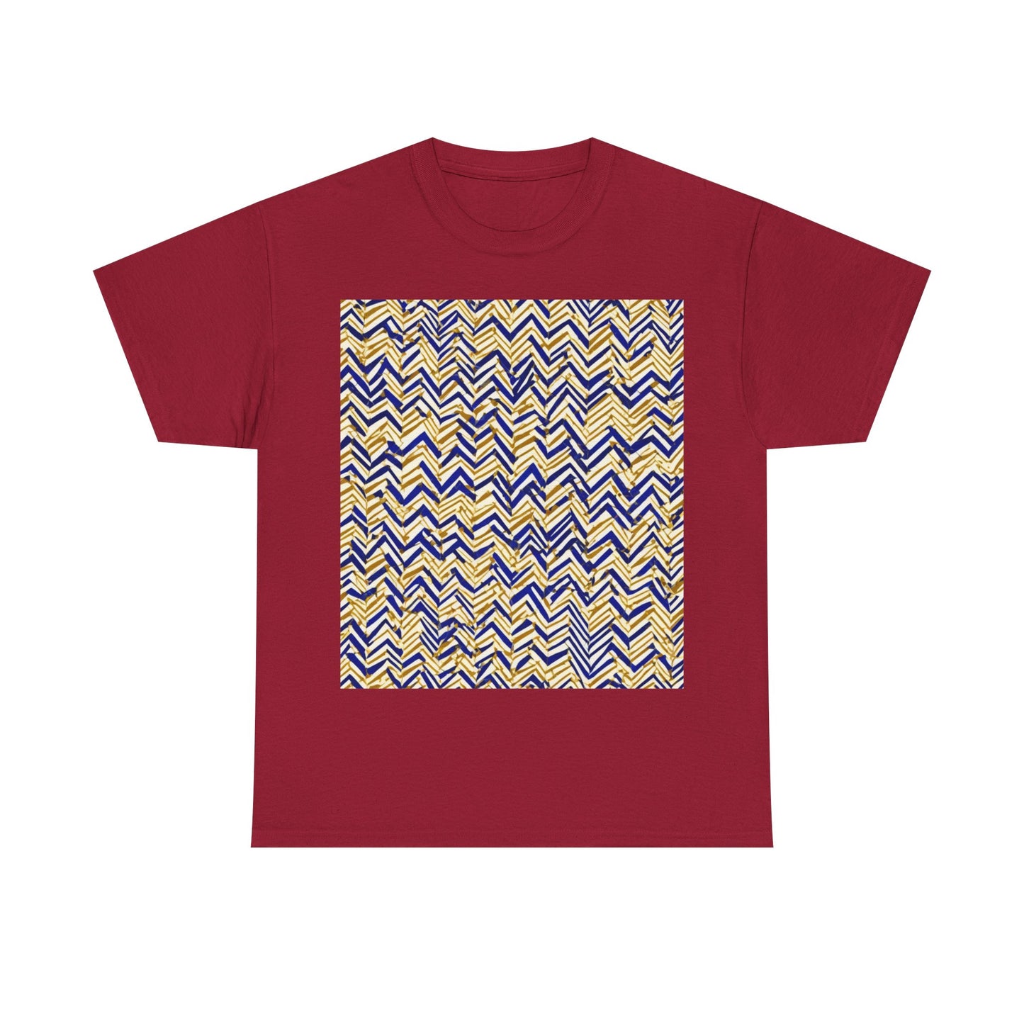 boostlete-boost-mode-pattern-ekg-line-art-0091 — Unisex Heavy Cotton Tee (Gildan 5000)
