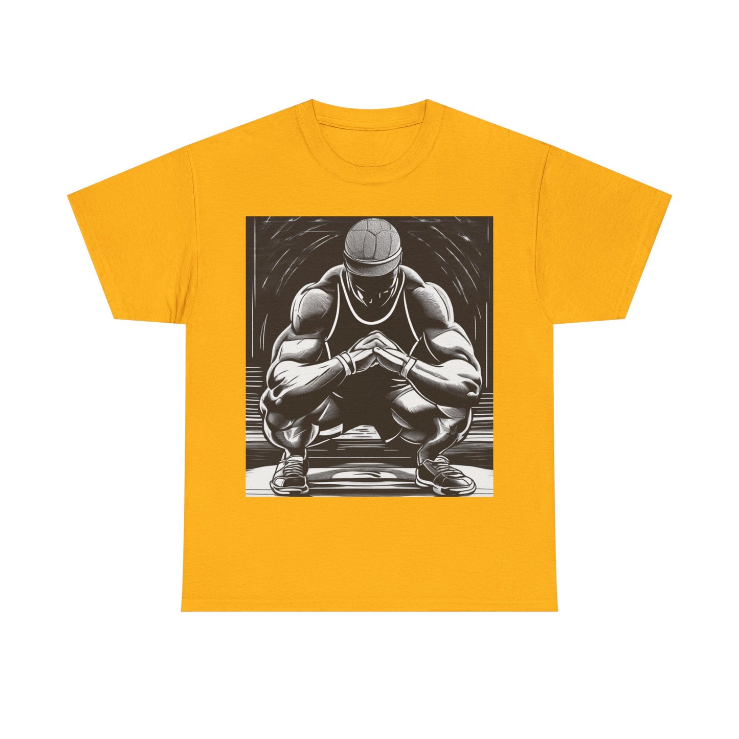 boostlete-pr-season-scene-athlete-outline-athletic-0144 — Unisex Heavy Cotton Tee (Gildan 5000)