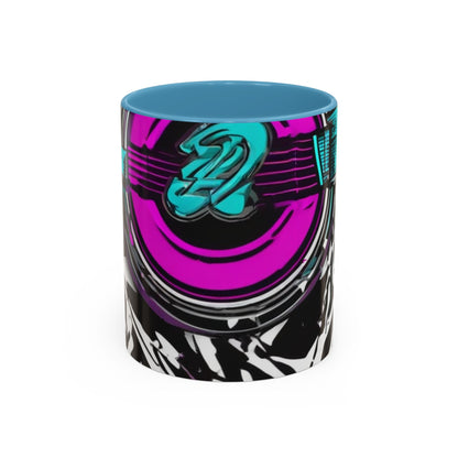 boostlete-boost-mode-type-again-badge-monoline-0293 — Accent Mug 11oz/15oz