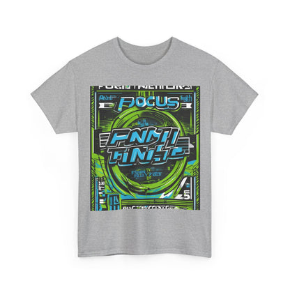 boostlete-iron-intent-type-focus-finish-big-retro-0177 — Unisex Heavy Cotton Tee (Gildan 5000)