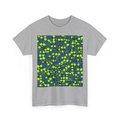 boostlete-mile-by-mile-pattern-dotted-geometric-0071 — Unisex Heavy Cotton Tee (Gildan 5000)