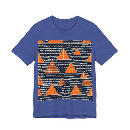 boostlete-iron-intent-pattern-stair-steps-industrial-0259 — Unisex Jersey Short Sleeve (B+C 3001)