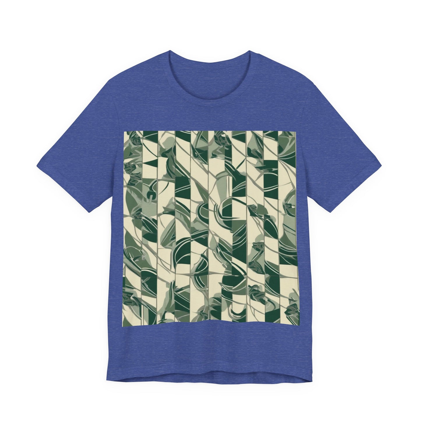 boostlete-mile-by-mile-pattern-stair-steps-athletic-0143 — Unisex Jersey Short Sleeve (B+C 3001)