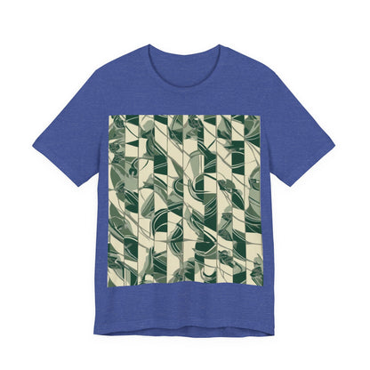 boostlete-mile-by-mile-pattern-stair-steps-athletic-0143 — Unisex Jersey Short Sleeve (B+C 3001)