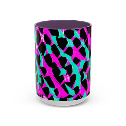 boostlete-rise-grind-pattern-sprint-badge-0011 — Accent Mug 11oz/15oz