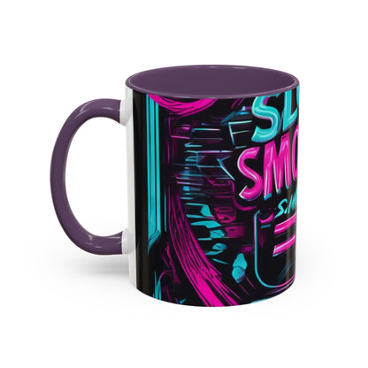 boostlete-recovery-progress-type-slow-is-smooth-smooth-is-fast-banner-engraved-0181 — Accent Mug 11oz/15oz