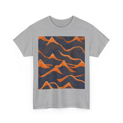 boostlete-boost-mode-pattern-topographic-engraved-0035 — Unisex Heavy Cotton Tee (Gildan 5000)