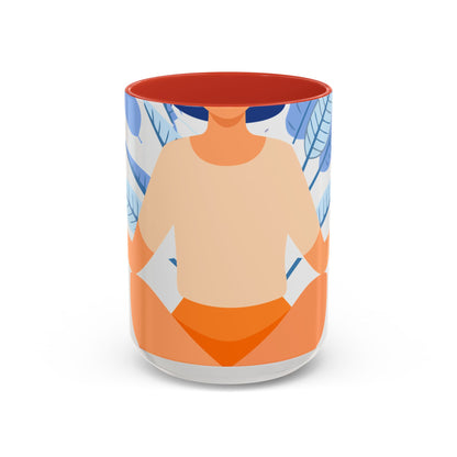 Yoga (100) — Accent Mug 11oz/15oz