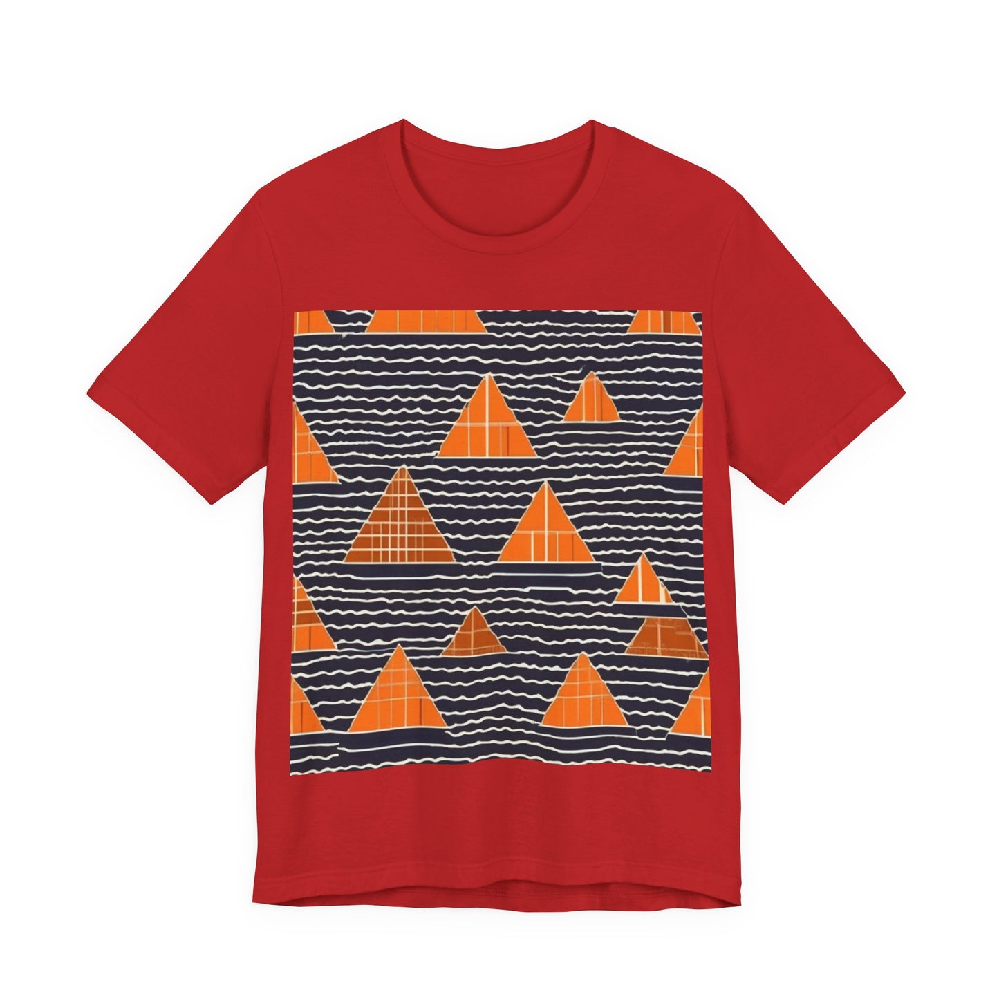 boostlete-iron-intent-pattern-stair-steps-industrial-0259 — Unisex Jersey Short Sleeve (B+C 3001)