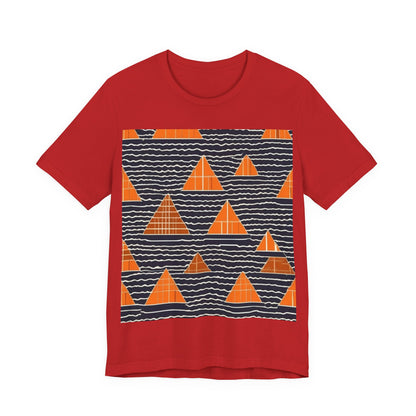 boostlete-iron-intent-pattern-stair-steps-industrial-0259 — Unisex Jersey Short Sleeve (B+C 3001)