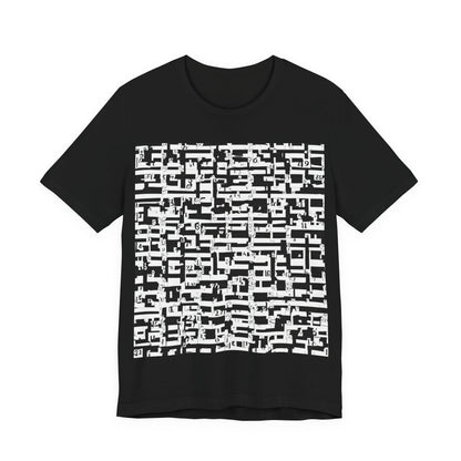 boostlete-iron-intent-pattern-plate-number-badge-0171 — Unisex Jersey Short Sleeve (B+C 3001)