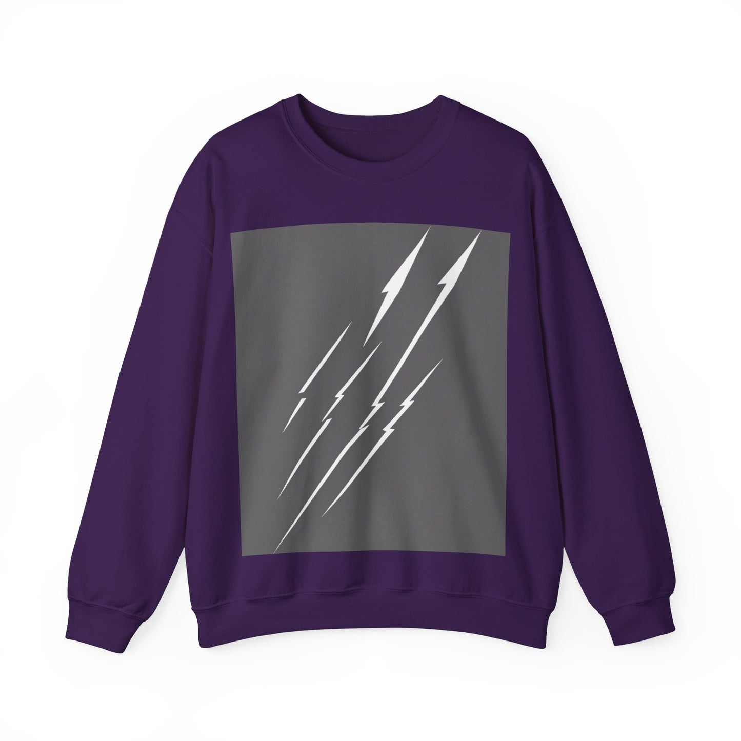 boostlete-boost-mode-icon-lightning-soft-industrial-0446 — Unisex Heavy Blend Crewneck (G18000)